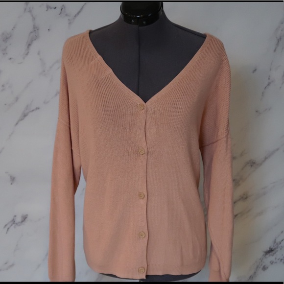 NWT tj maxx Hippie Rose pink sweater Size M - Picture 4 of 7